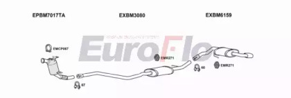 Система выпуска ОГ EuroFlo BM12020D 0102LHD